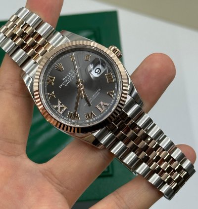 Rolex 126231 Datejust 36 Viix Grey Roman Jub