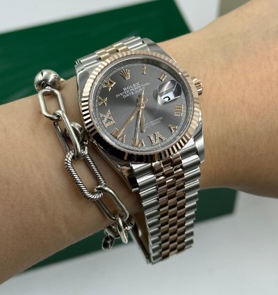 Rolex 126231 Datejust 36 Viix Grey Roman Jub