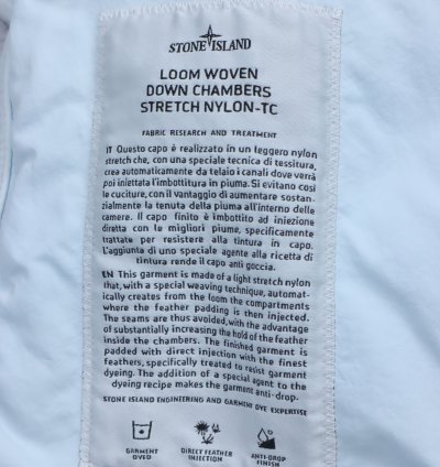 Ss21 Stone Island Goose Down Puffer Vest