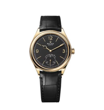 Rolex 1908 2025 New 1908 Yellow Gold Black 39mm