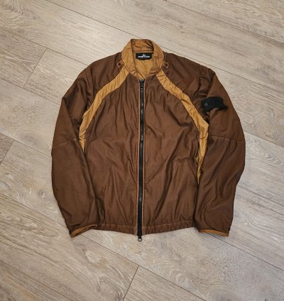 Ss21 Stone Island Shadow Project Ren Mesh Bomber Jacket