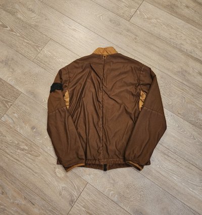 Ss21 Stone Island Shadow Project Ren Mesh Bomber Jacket