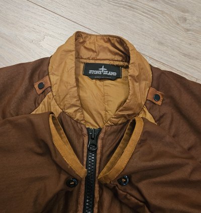Ss21 Stone Island Shadow Project Ren Mesh Bomber Jacket