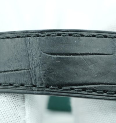 Rolex 1908 39 Mm Black Dial Black Leather Strap Complete Set 2024 Unworn 52508