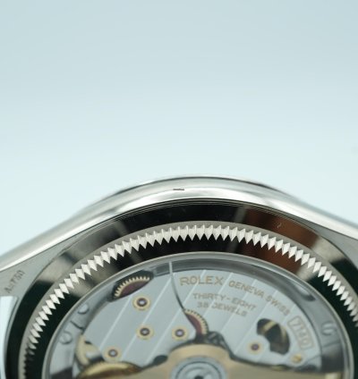 Rolex 1908 39 Mm White Dial Brown Leather Strap Complete Set 2024 Unworn 52509