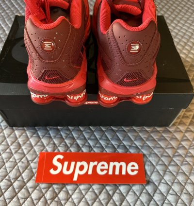 Nike Shox Ride 2 Supreme Red 10 5
