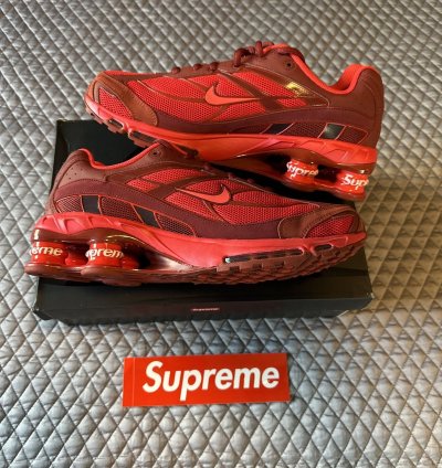 Nike Shox Ride 2 Supreme Red 10 5