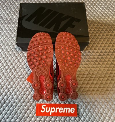 Nike Shox Ride 2 Supreme Red 10 5