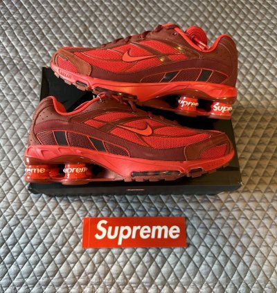 Nike Shox Ride 2 Supreme Red 10 5