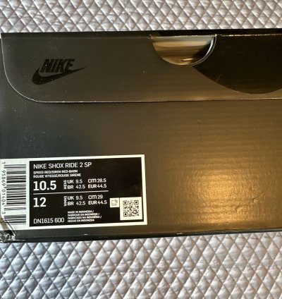 Nike Shox Ride 2 Supreme Red 10 5