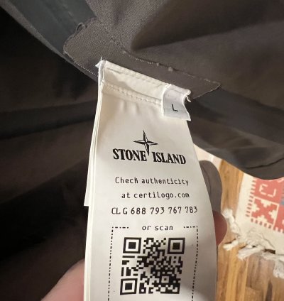 Stone Island -ventile Ghost Parka
