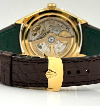 Rolex 1908 39mm White Dial Yellow Gold 52508 Unworn 2024