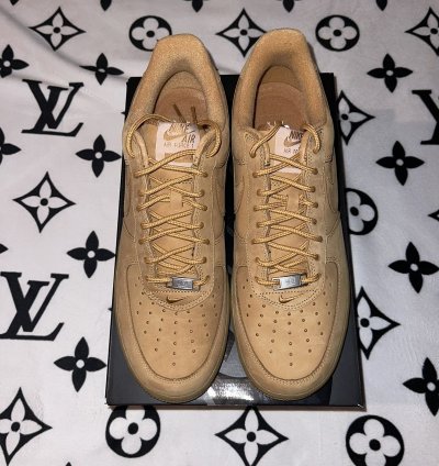 Nike Supreme Air Force 1 Low Brown Size 12