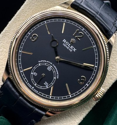 Rolex 1908 Black Dial Unworn