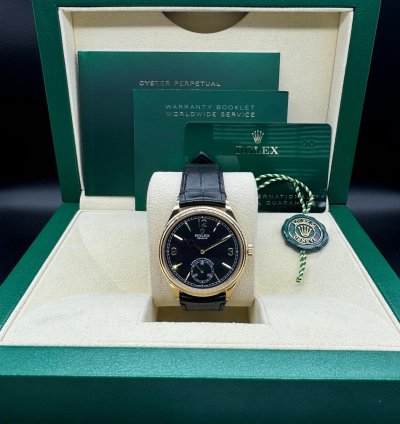 Rolex 1908 Black Dial Unworn