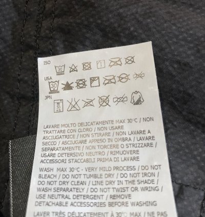 Stone Island 2016 Black Pixel Reflective Jacket