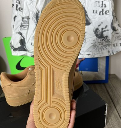 Nike Supreme Air Force 1 Low Wheat
