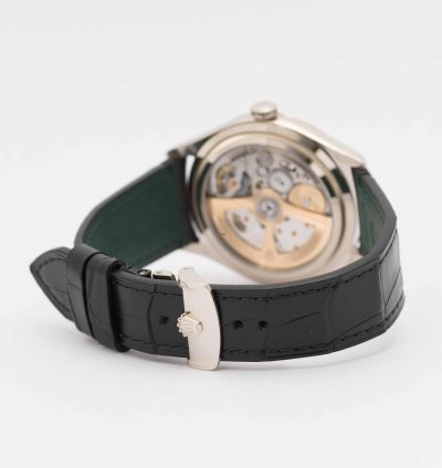 Rolex 1908 Matte Black Dial White Gold 39mm 52509 - Unworn Box Papers 2025