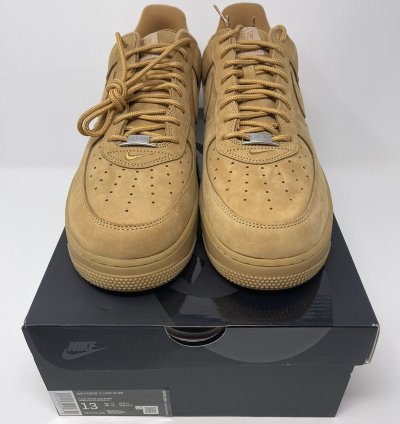 Nike Supreme Air Force 1 Low Wheat Dn1555-200 Size 13