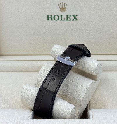 Rolex 1908 Unworn 2024 Perpetual 1908 White Gold Black Dial 52509-0002 Complete