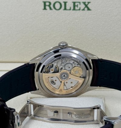Rolex 1908 Unworn 2024 Perpetual 1908 White Gold Black Dial 52509-0002 Complete