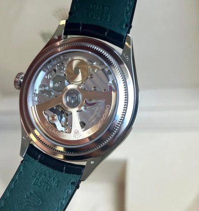Rolex 1908 Unworn 2024 Perpetual 1908 White Gold Black Dial 52509-0002 Complete