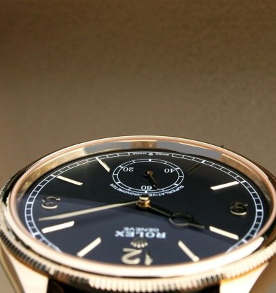 Rolex 1908 Unworn 2024 Perpetual 1908 Yellow Gold Black Dial 52508-0002 Complete