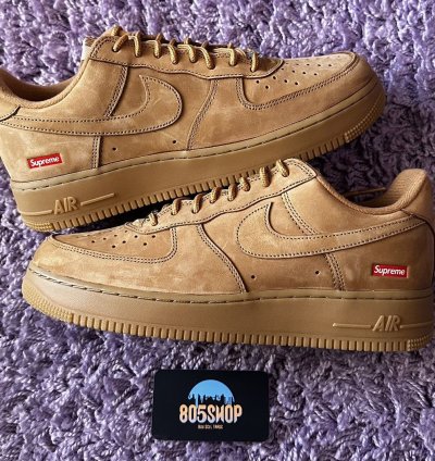 Nike Supreme Air Force 1 Wheat