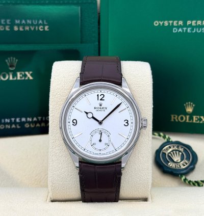 Rolex 1908 Unworn 2024 The Perpetual 1908 White Gold 52509-0006 Complete