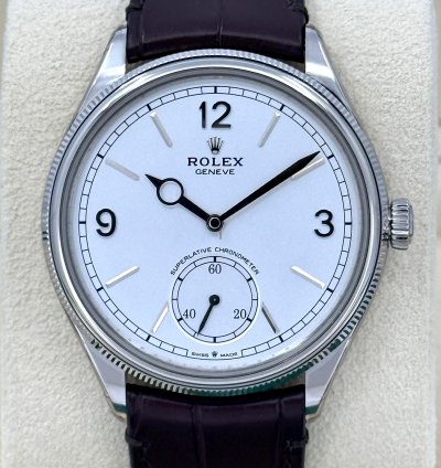 Rolex 1908 Unworn 2024 The Perpetual 1908 White Gold 52509-0006 Complete