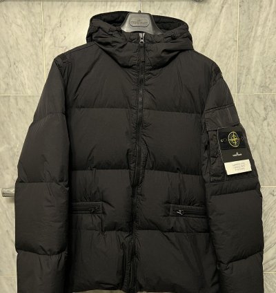 Stone Island 40223 Garment Dyed Crinkle Reps -ny Down