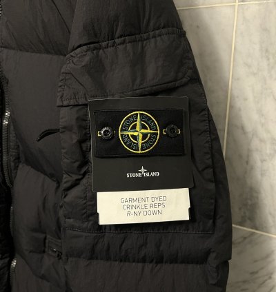 Stone Island 40223 Garment Dyed Crinkle Reps -ny Down