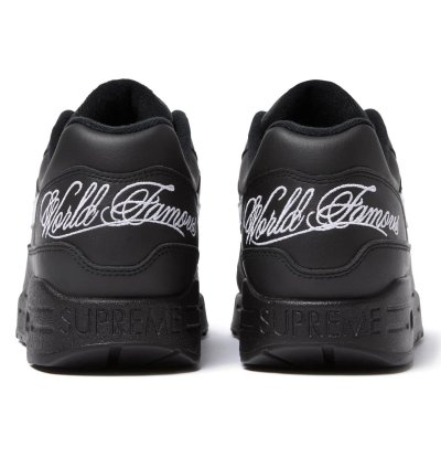 Nike Supreme Air Max 1 87 Sp Black White