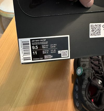 Nike Supreme Air Max Dn Sp Black Galactic Jade