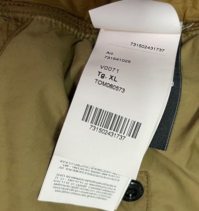 Stone Island 41025 Micro Puff Nylon-tc Jacket Golden Brown