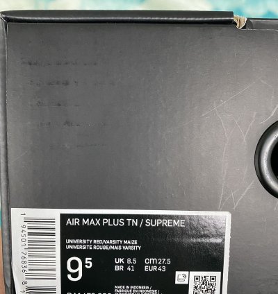 Nike Supreme Air Max Plus Tn