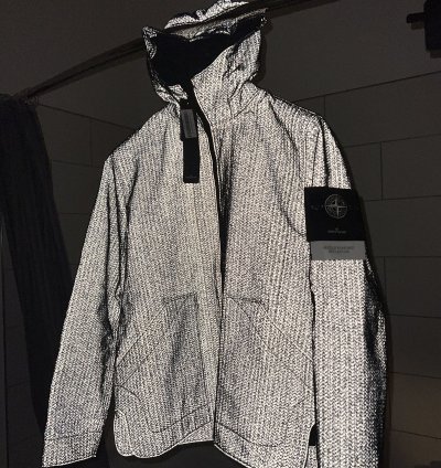Stone Island 43199 Needle Punched Reflective