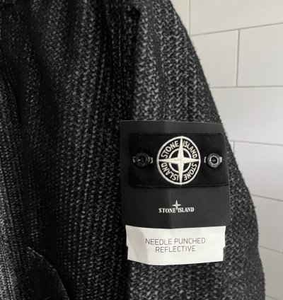 Stone Island 43199 Needle Punched Reflective