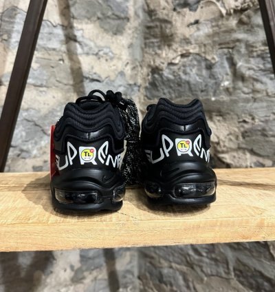 Nike Supreme Black Air Max 98 Tl Sp Sneakers