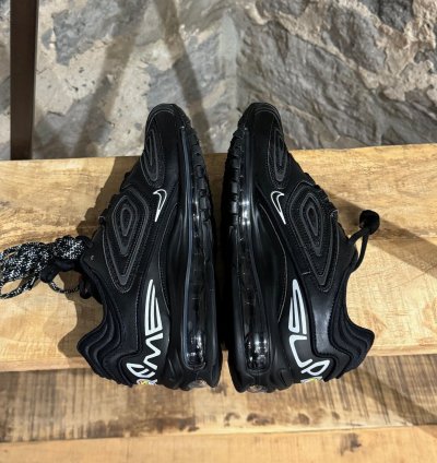 Nike Supreme Black Air Max 98 Tl Sp Sneakers