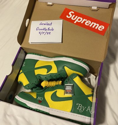 Nike Supreme By Any Means High Dunk