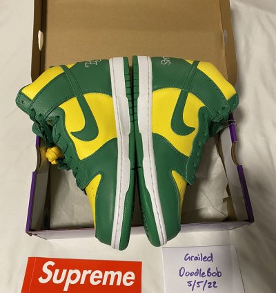 Nike Supreme By Any Means High Dunk