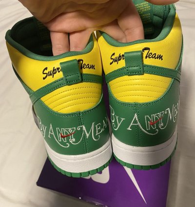 Nike Supreme By Any Means High Dunk