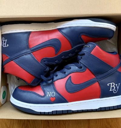 Nike Supreme Dunk High 12m