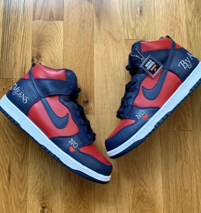 Nike Supreme Dunk High 12m