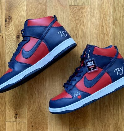 Nike Supreme Dunk High 12m