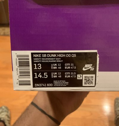 Nike Supreme Dunk High By Any Means