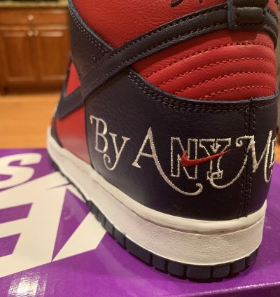 Nike Supreme Dunk High By Any Means