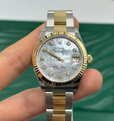 Rolex Datejust 31 278273ng White Oys