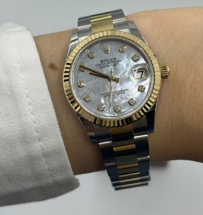 Rolex Datejust 31 278273ng White Oys